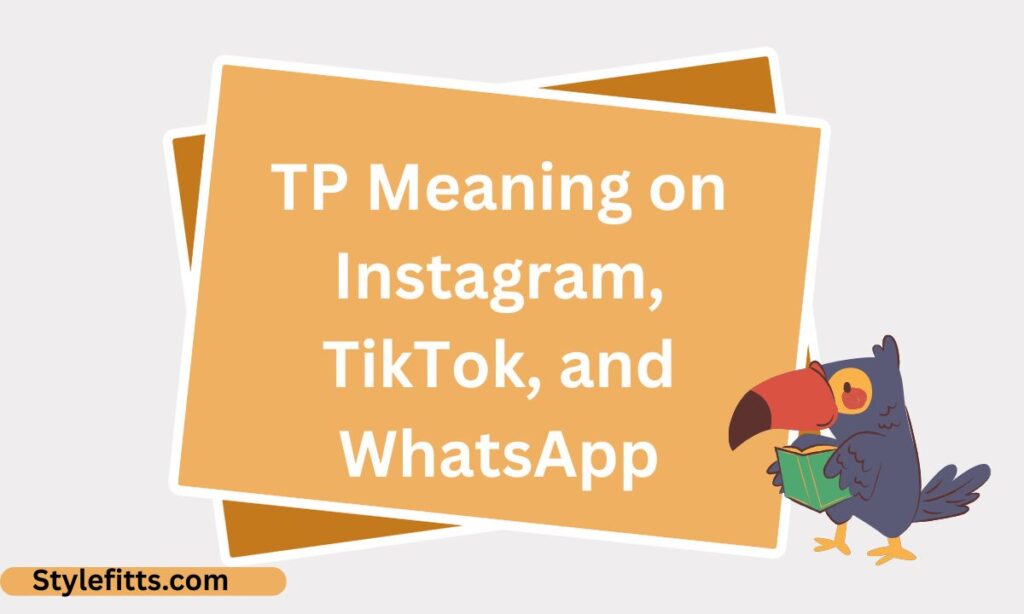 TP Meaning on Instagram, TikTok, and WhatsApp