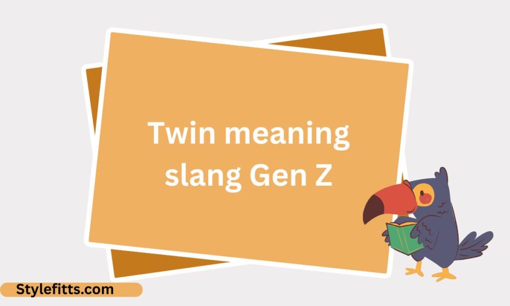 Twin meaning slang Gen Z (1)