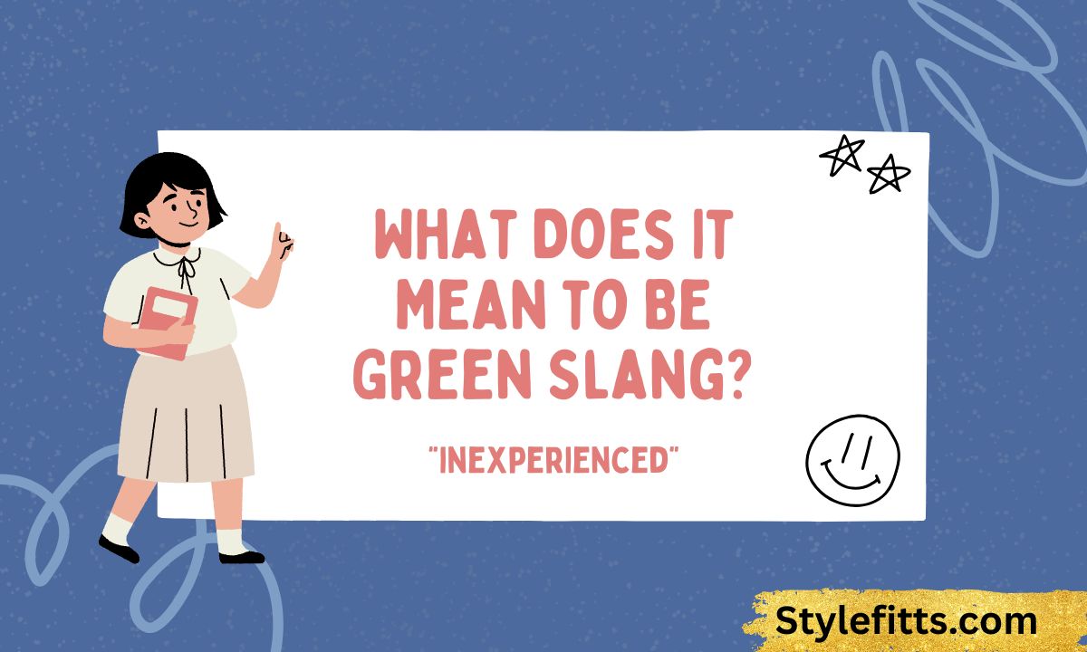 What Does It Mean to Be Green Slang? Real Meaning, Examples & Social Media Use If you've seen someone called "green" in a text, comment, or TikTok caption, you've probably paused for a second. Does it mean eco-friendly? Inexperienced? Something else entirely? In slang, "green" most often means someone is new, inexperienced, or still learning something. It's also used in gaming to describe a perfect, well-timed move, and in older slang it can refer to money or jealousy. This guide breaks down every common meaning of "green," where it's used, real examples, and how to reply when someone calls you green. Quick Answer Question Answer Most common meaning Inexperienced or new at something Gaming meaning A perfectly timed move or shot Is it rude? No, usually neutral or friendly Best response "I'll get there" or "everyone starts somewhere" What Does It Mean to Be Green Slang Meaning in Text Simple Definition In casual texting, "green" usually describes someone who is new, untrained, or unfamiliar with a task. It's used when someone: Just started a job, hobby, or skill Lacks experience in a specific situation Is still learning the basics Makes small, understandable mistakes because the task is unfamiliar 👉 Example: "She's green at this, give her a break." That means she's new and hasn't built up experience yet. This usage isn't tied to age. A 40-year-old switching careers can be just as "green" as a 19-year-old starting their first job. The word describes experience level, not how old someone is. Is "Green" a Slang Word, Acronym, or Abbreviation? ❌ Not an acronym ❌ Not an abbreviation ✅ A regular word used with a figurative slang meaning It's the same word for the color, but the context shifts its meaning entirely. Other Common Meanings of "Green" in Chat Depending on the conversation, "green" can also mean: Context What "Green" Means Workplace/general chat New, inexperienced, still learning Gaming (basketball games like NBA 2K) A perfectly timed shot or move Older slang/hip-hop Cash or money Idioms ("green with envy") Jealousy Cannabis culture Marijuana Environmental talk Eco-friendly, sustainable 👉 Example: "He hit a green from half court" means he made a perfectly timed shot — not that he's a beginner. Where People Use "Green" Slang TikTok On TikTok, "green" shows up in storytime videos, gaming clips, and workplace humor skits. 👉 Example: "POV: you're green on your first shift." Discord and Gaming Chats Gamers use "green" constantly to describe flawless timing, especially in basketball video games where a perfectly timed shot lights up green on screen. Over time, the word spread beyond shooting mechanics to describe any clean, well-executed play. 👉 Example: "That was green, perfect release." In this context, "green" has nothing to do with being a beginner — it actually signals the opposite, since hitting "green" consistently takes skill and practice. Instagram Used in captions or comment replies, often self-deprecating or playful. 👉 Example: "I'm so green at editing, lol." Snapchat and WhatsApp Common in casual one-on-one or group chats between friends. 👉 Example: "Still green at driving, wish me luck 😭" SMS / Regular Texting Used the same way in everyday text conversations. 👉 Example: "Don't laugh, I'm green at cooking." Real Chat Examples Here's how "green" actually looks in real conversations: A: "Why'd you mess that up?" B: "I'm still green 😅" A: "He's slow at this." B: "He's green, give him time." A: "You didn't know that?" B: "Nah, I'm green at it." A: "That dunk was insane!" B: "Yeah, green release 🔥" A: "Why is she so nervous?" B: "She's green at public speaking." A: "You lost again?" B: "I'm green at this game 😭" A: "Why so quiet?" B: "I'm green here, don't know anyone yet." A: "You've never tried this before?" B: "Nope, totally green." A: "That shot was perfect." B: "Green every time 💯" A: "You seem unsure." B: "I'm green at this job, still learning." How to Reply When Someone Says "Green" Funny Replies "Everyone starts green 😂" "Not green forever!" "Level 1 unlocked." Casual Replies "You'll get the hang of it." "That's normal." "No worries at all." Supportive Replies "I can show you how." "Take your time." "You're doing better than you think." Neutral Replies "Got it." "Makes sense." "Okay, noted." Is "Green" Rude or Offensive? No, "green" is not rude or offensive in standard use. It's generally a neutral, even friendly way to describe inexperience. Is It Safe to Use? ✅ Safe in casual conversations ✅ Common among coworkers, friends, and gamers ⚠️ Can sound slightly dismissive if said in a harsh tone Formal vs. Casual Settings Setting Should You Use "Green"? Texting friends Yes, totally fine Gaming chats Yes, very common Workplace small talk Use carefully, tone matters Formal writing/emails No, say "inexperienced" instead Who Uses This Term? Age Groups "Green" is used across age groups, but it's especially common among: Students Early-career professionals Gamers and content creators Gen Z Usage Gen Z leans on "green" most in gaming and TikTok content, often pairing it with emojis or reaction videos to call out a perfect play or a rookie mistake. Where It's Most Popular TikTok Discord and gaming platforms Instagram comments Everyday text messages How often is it used? It's a moderately common slang term — not as frequent as words like "idk" or "fr," but instantly understood once you hear it in context. It tends to spike in use around new school terms, new jobs, and gaming seasons, when more people are genuinely new to something. Origin of the Term The slang use of "green" traces back to the idea of something being fresh, new, or not yet mature — like a green, unripe plant or fruit that hasn't fully developed. This connection between "green" and inexperience has existed in English for centuries, long before texting or social media. Phrases like "green recruit" or "green hand" were already common in older workplace and military slang, used to describe someone who hadn't yet proven themselves on the job. The same logic explains other green idioms still used today, like "green with envy" (looking pale or sickly from jealousy) and "green light" (the go-ahead to start something). Each version borrows from the same core idea: green represents something at an early, unfinished, or unripe stage. How It Spread Online The term gained fresh momentum through: Gaming communities, where "green" now also means a perfectly timed action Workplace humor content on TikTok and Instagram Everyday storytelling videos about being new at something Is the Origin Clear? Yes. Unlike many newer slang terms, "green" has a well-documented history rooted in plant imagery, and its modern digital use builds directly on that older meaning. Comparison Table Term Meaning Type Common Use Popularity Green Inexperienced / new Slang word Casual chat, gaming Medium Green (gaming) Perfectly timed move Slang word Gaming chats High Rookie Beginner Slang word Sports, workplace High Noob Inexperienced player Slang word Gaming Very High Fresh New to something Slang word Casual chat Medium Real-World Usage Example Picture your first week at a new job. You're learning the systems, asking basic questions, and double-checking small tasks. A coworker notices and says, "It's okay, you're still green." They're not criticizing you. They're simply acknowledging that you're new and still building experience — something everyone goes through at the start of any role, hobby, or skill. Conclusion Being called "green" almost always means one thing: you're new, and you're still learning. Whether it shows up in a gaming chat, a TikTok caption, or a coworker's comment, it's rarely meant as an insult — it's more of a casual observation than a judgment. The key is reading the context. In a workplace or general chat, "green" points to inexperience. In gaming, it usually flips into a compliment for perfect timing. Once you know which world you're in, the meaning becomes obvious almost instantly. Use it when: Texting friends casually Chatting in gaming communities Describing yourself or others lightly Avoid it when: Writing professional emails Speaking in formal settings Once you know the context, "green" is easy to spot and even easier to use correctly — and now you'll never have to guess what it means again.