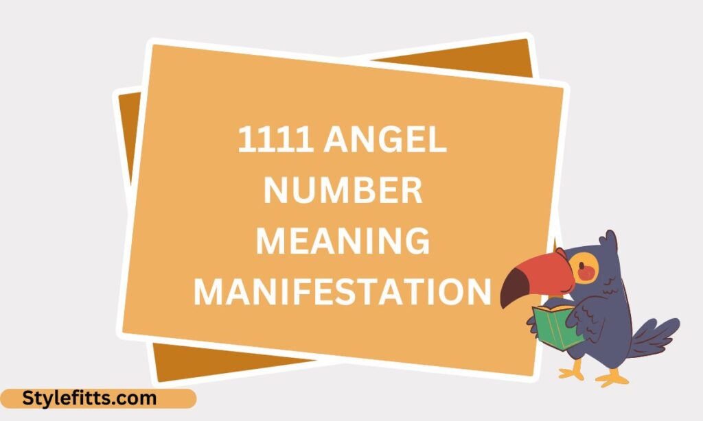 1111 angel number meaning manifestation