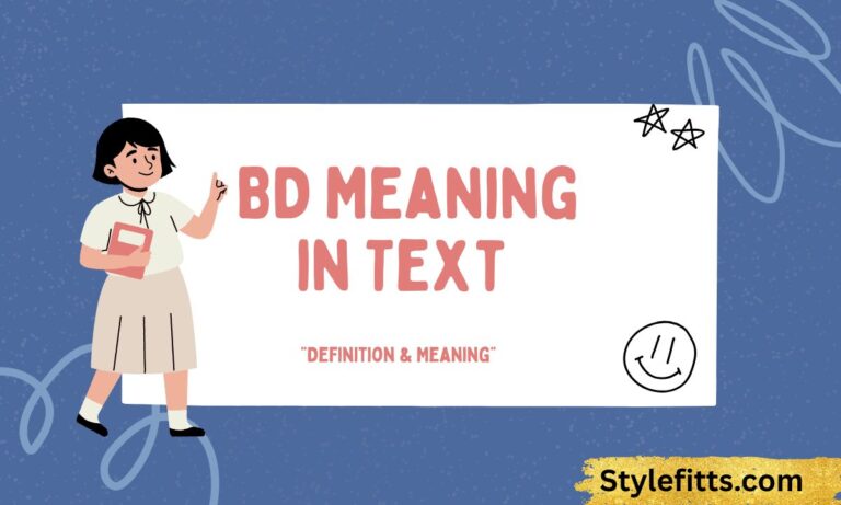 BD Meaning in Text (2026 Guide) What It Really Means and How to Use It Correctly