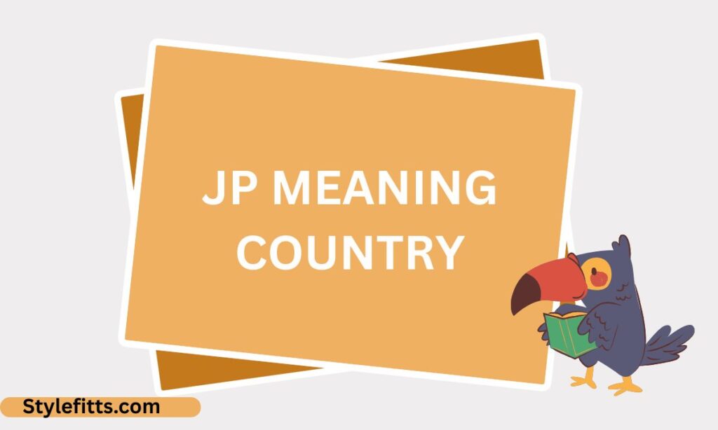 Jp meaning country