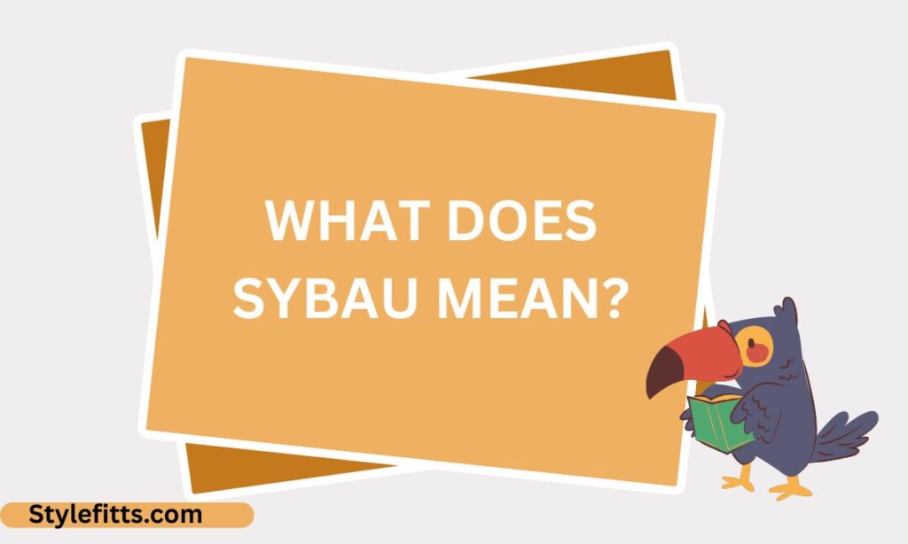 What Does SYBAU Mean