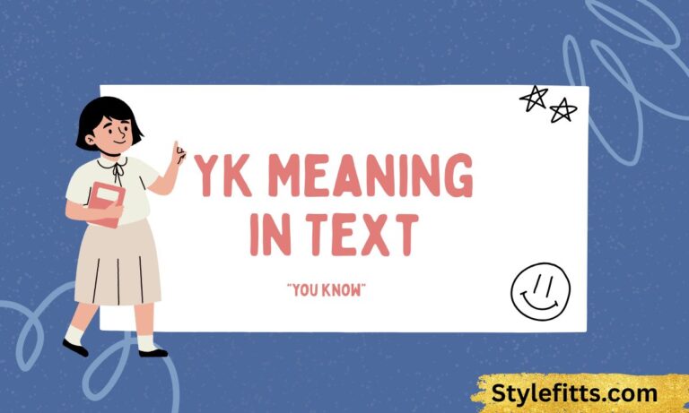 YK Meaning in Text