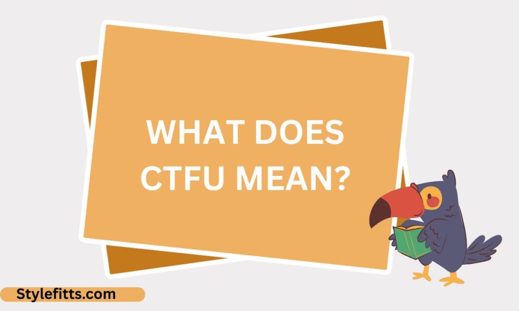 What Does CTFU Mean