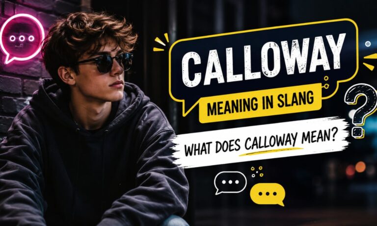 Calloway Meaning in Slang What Does Calloway Mean (2026)