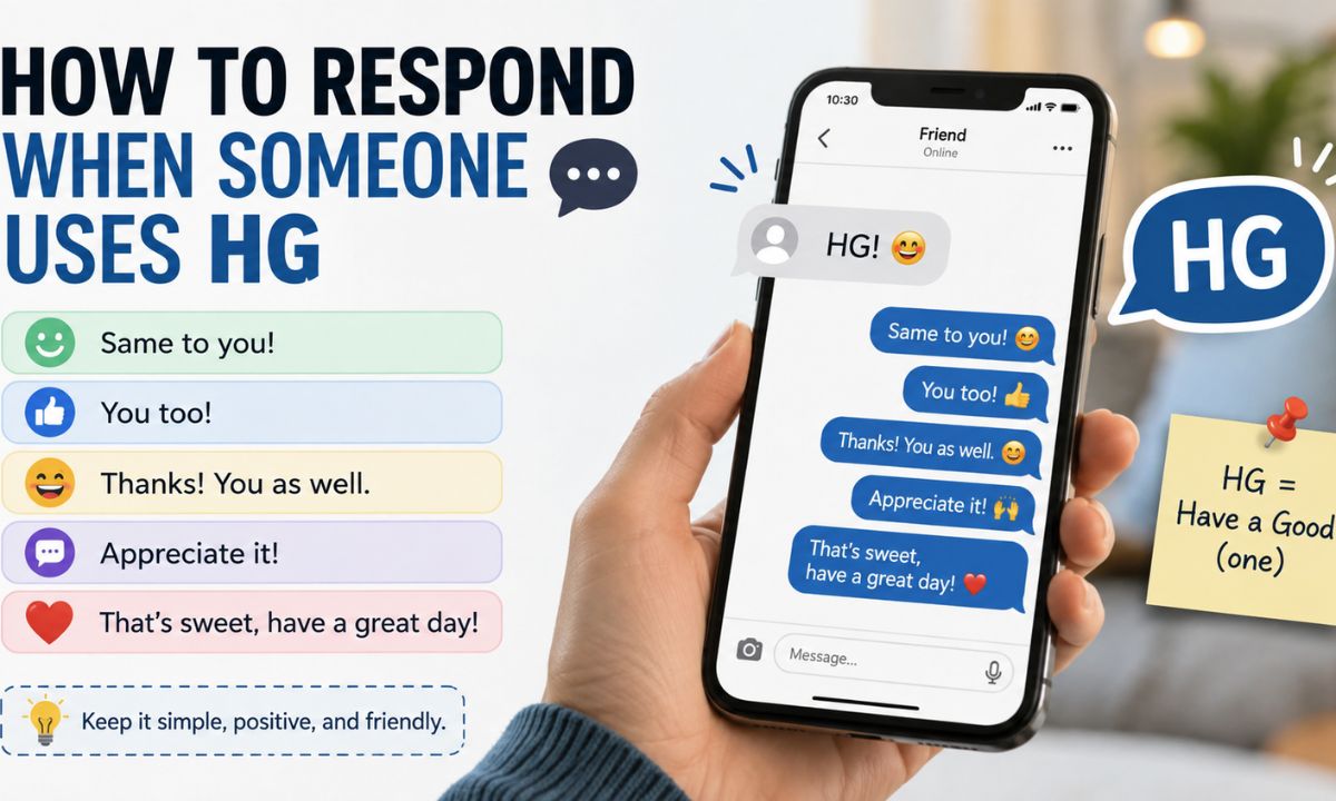 How to Respond When Someone Uses HG